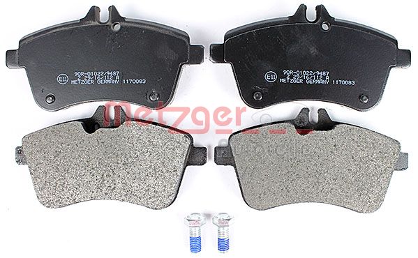 METZGER 1170083 GREENPARTS Bremsbelagsatz, Scheibenbremse